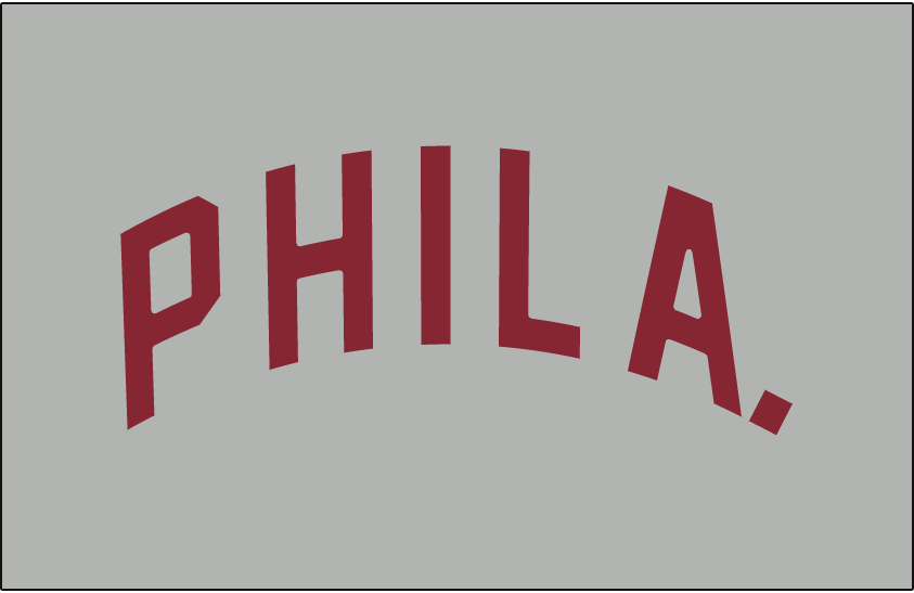 Philadelphia Phillies 1900 Jersey Logo DIY iron on transfer (heat transfer)